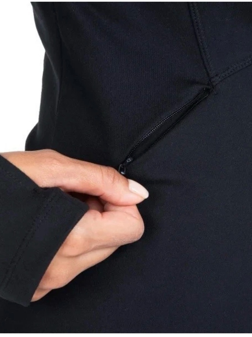 Spyder Women's Black Yoga Jacket size large - Picture 5 of 11